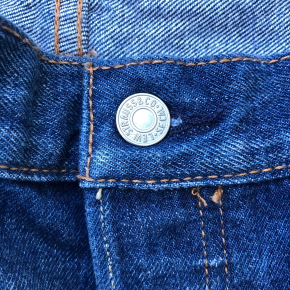 LEVI’S 501 JEANS DENIM SHORTS SIZE 29 - Picture 6 of 11